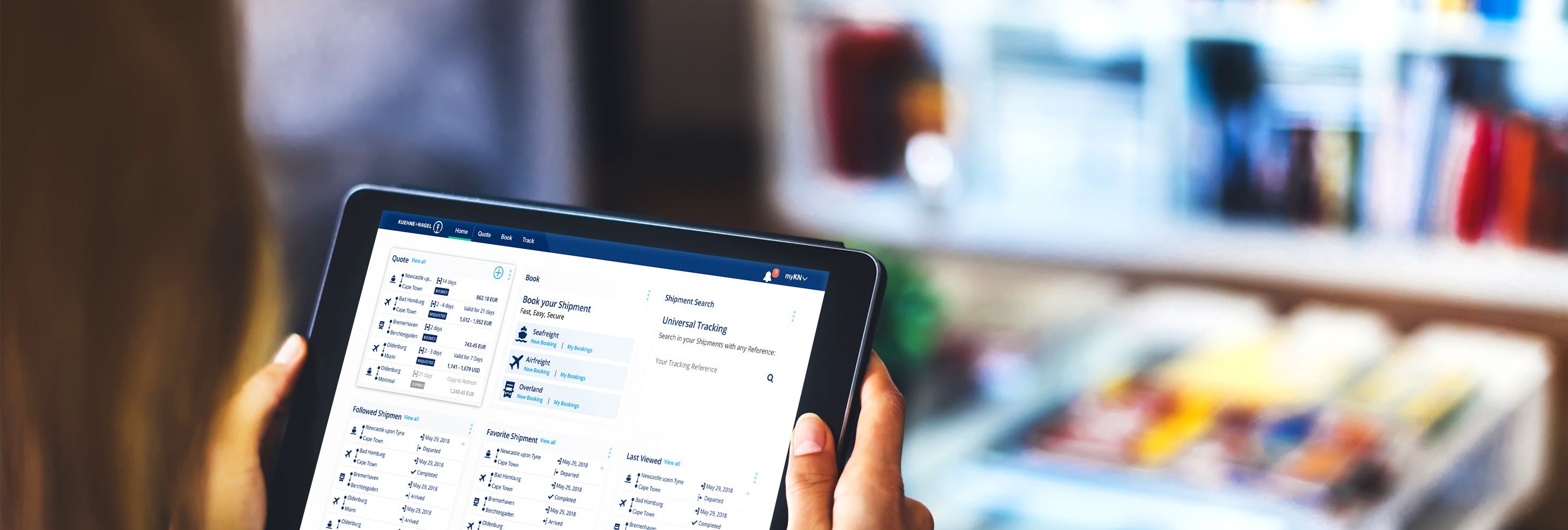 How to get an instant quote for your freight Kuehne+Nagel