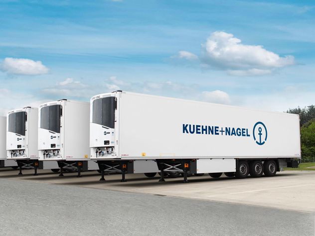 KN PharmaChain für den Straßentransport – Pharma- und Gesundheitslogistik